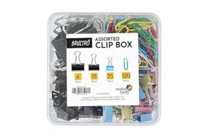 BRUSTRO Assorted Clip Box